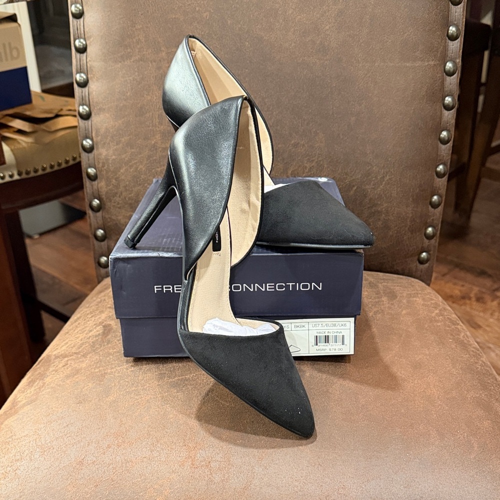 French Connection Elegant Black Heels